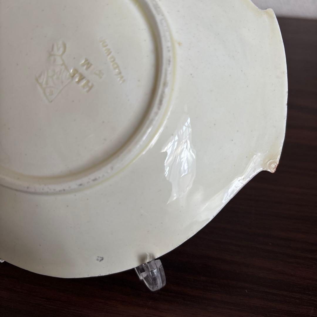 【超希少】ウェッジウッド マジョリカ ストロベリー＆リボン サンデーディッシュ