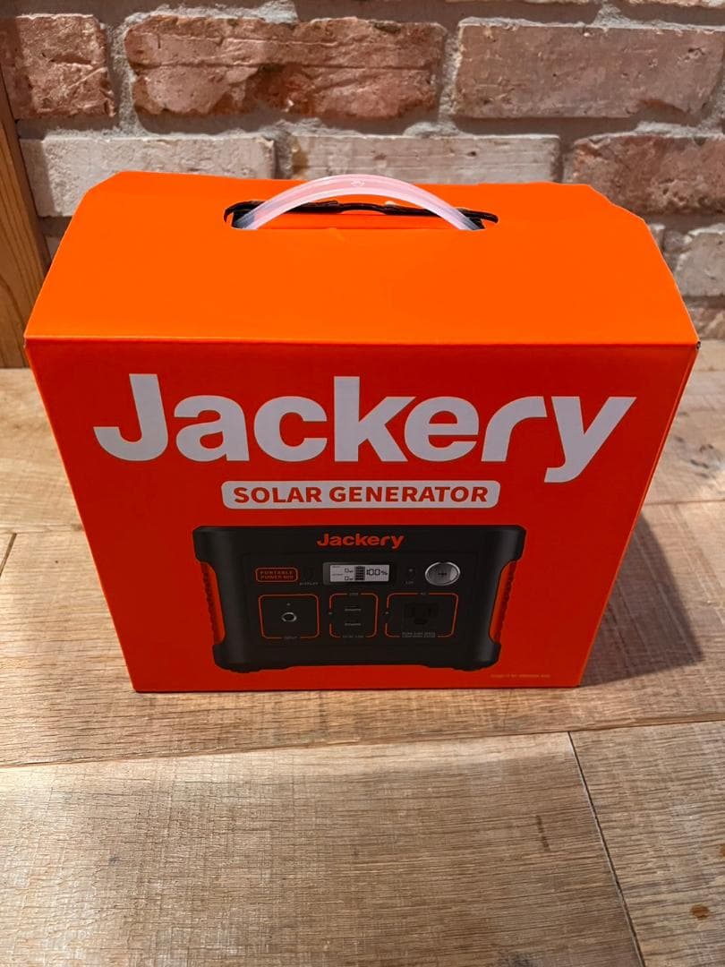 【早い者勝ち！ほぼ未使用です】Jackeryポータブル電源400大容量400W
