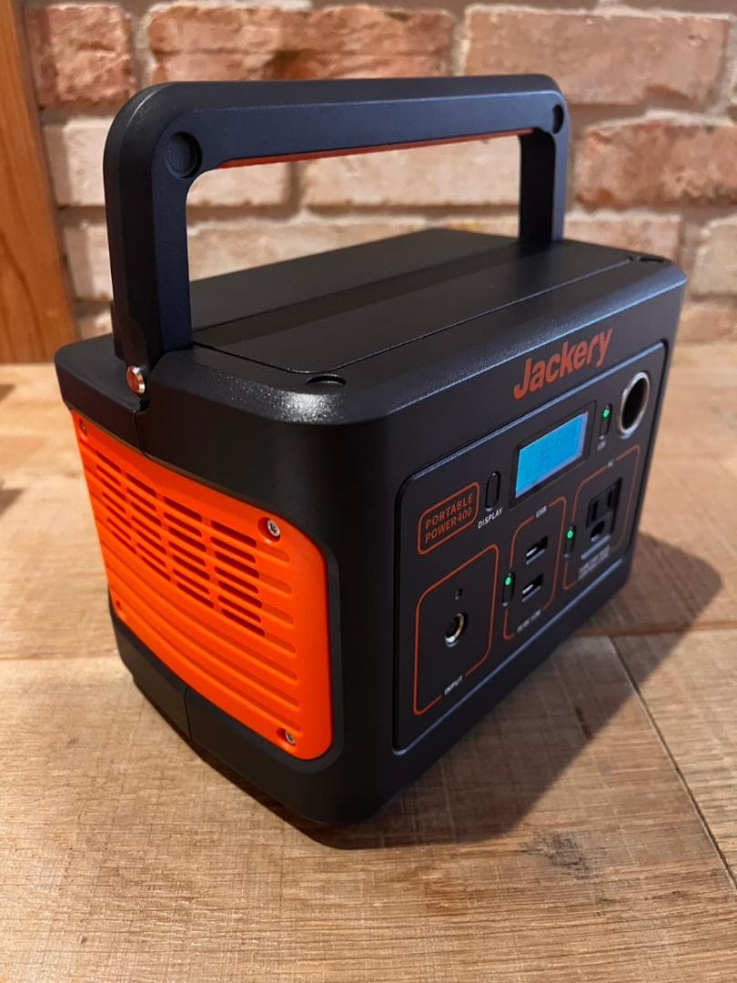【早い者勝ち！ほぼ未使用です】Jackeryポータブル電源400大容量400W
