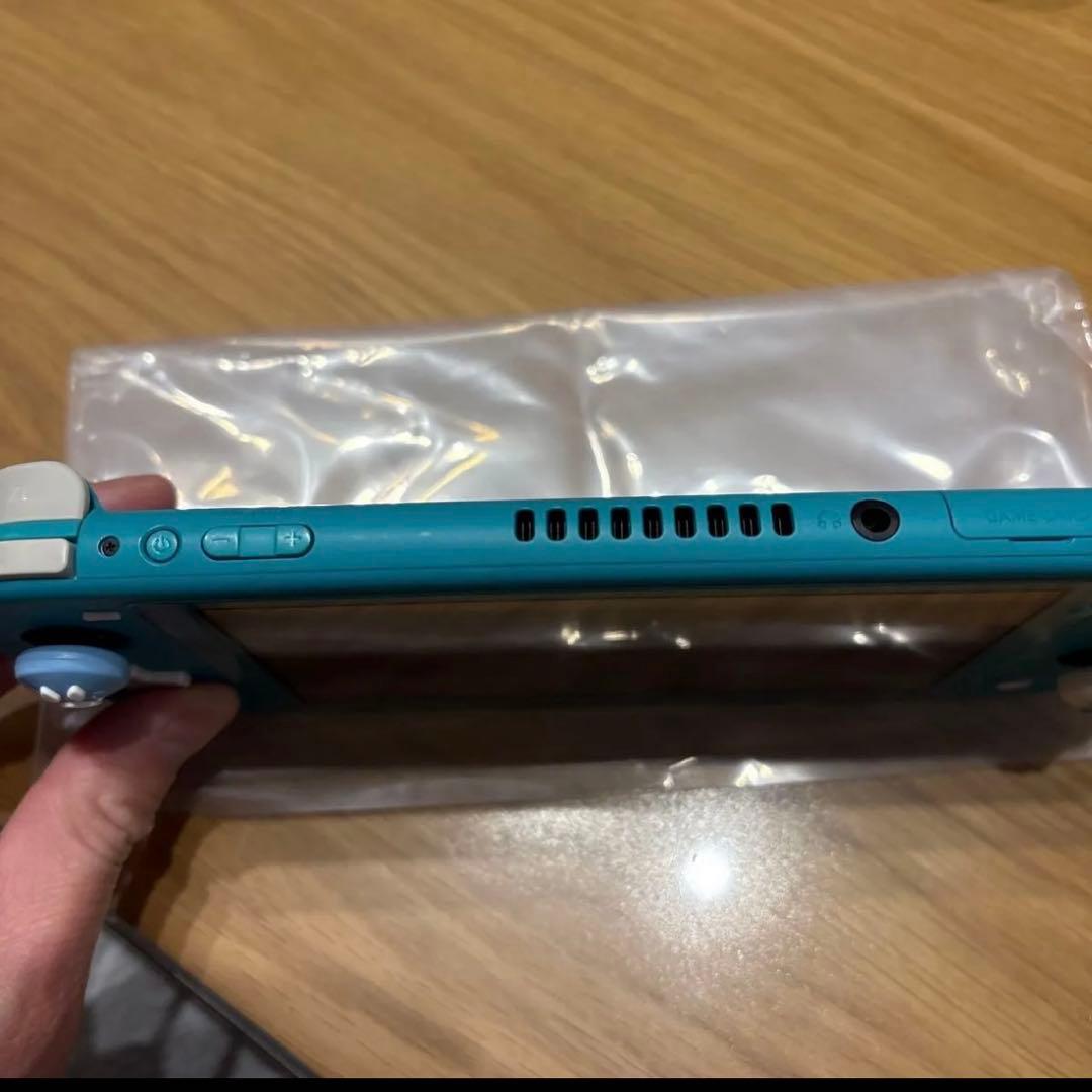 Nintendo Switch Lite ターコイズ ケース128gbメモリ付き