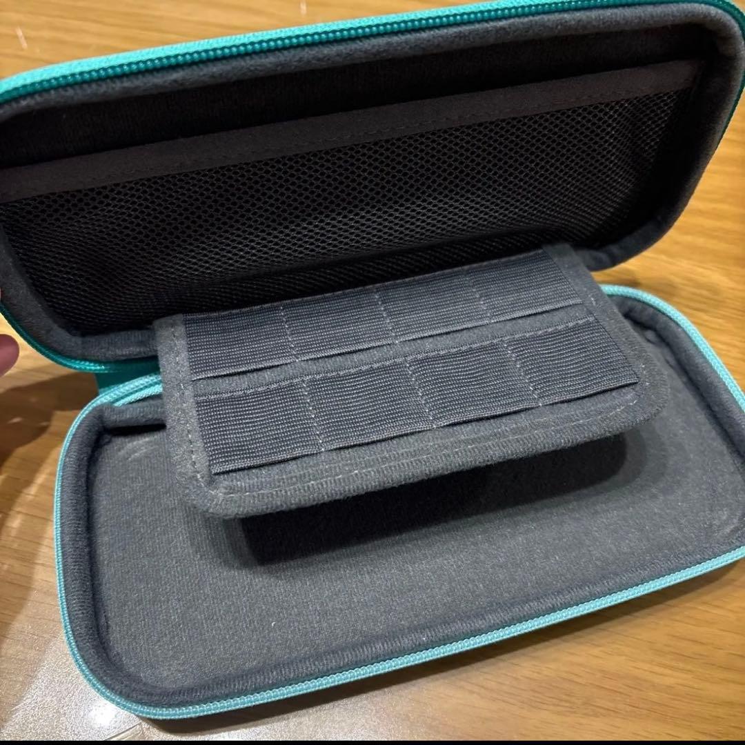 Nintendo Switch Lite ターコイズ ケース128gbメモリ付き