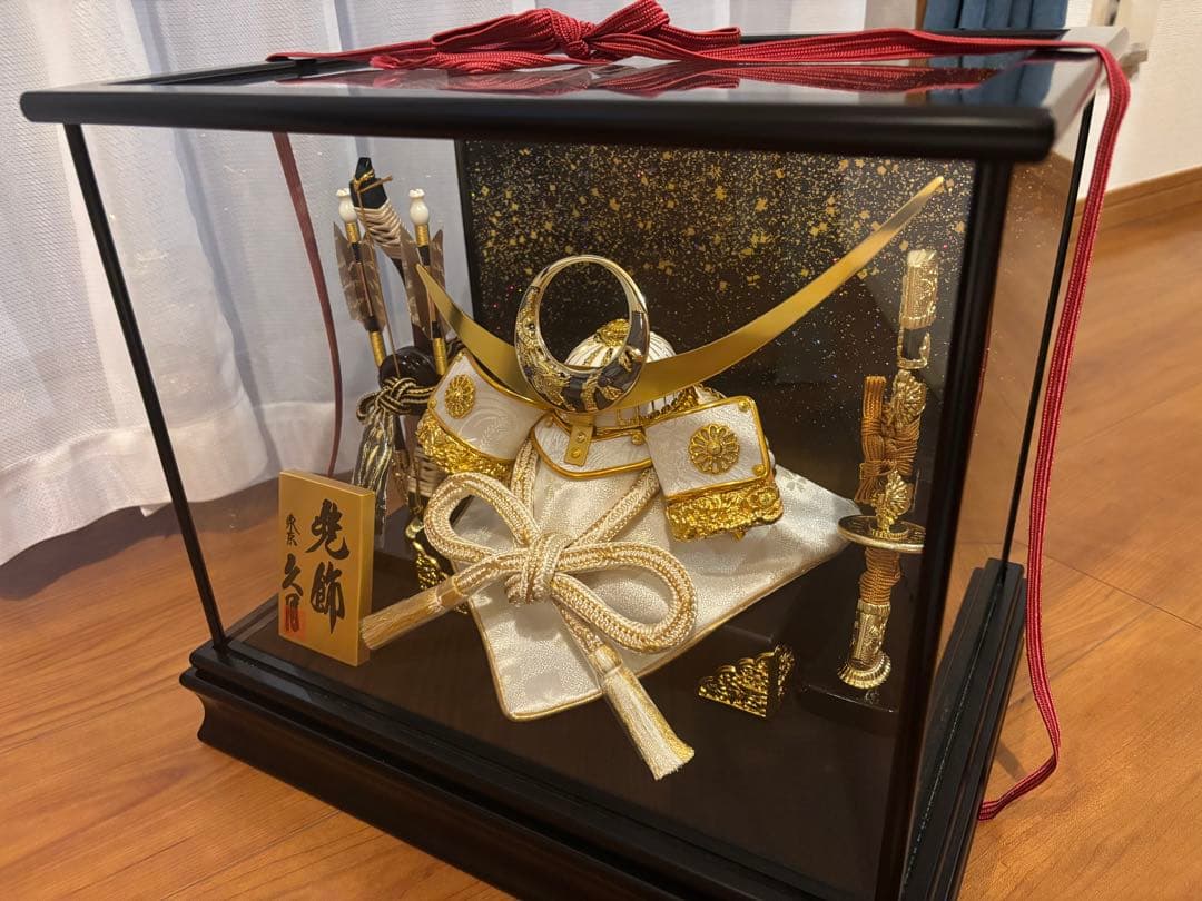 兜　5月　こどもの日　人形　コンパクト　ケース