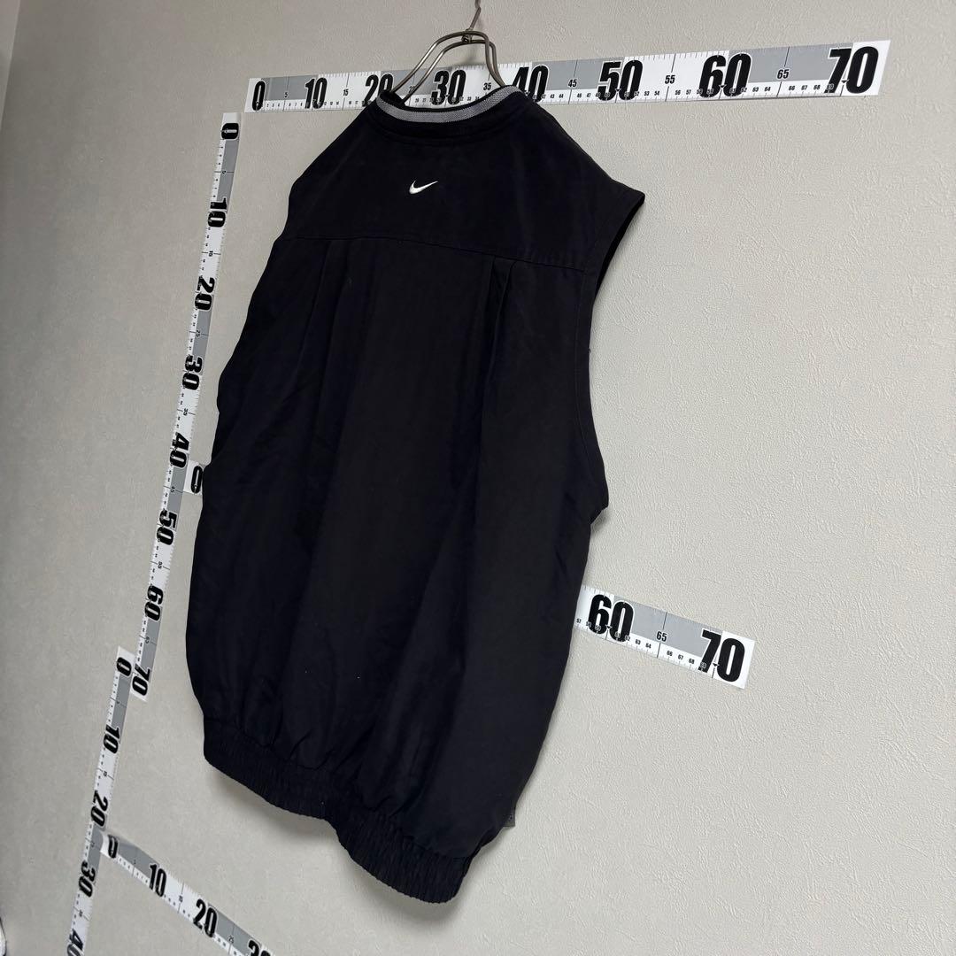 NIKE GOLFナイキ ゴルフ ベスト ジャケットｖネック ウェアー 黒 L