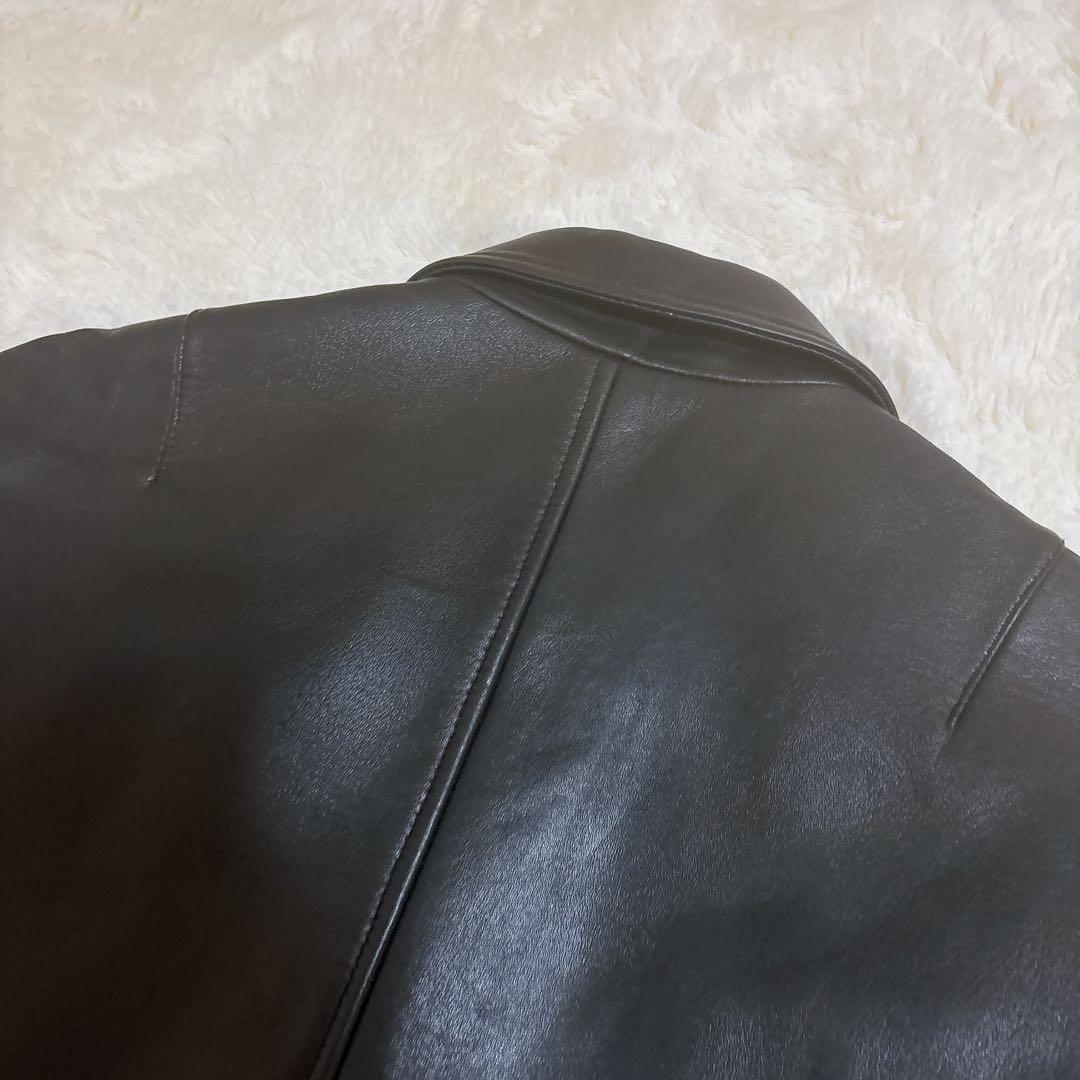 極美品☆ジャーナルスタンダード シープスキン レザー ライダース 革ジャン