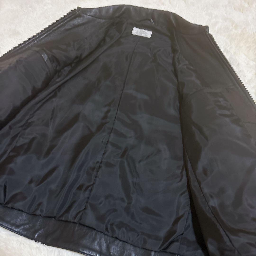 極美品☆ジャーナルスタンダード シープスキン レザー ライダース 革ジャン