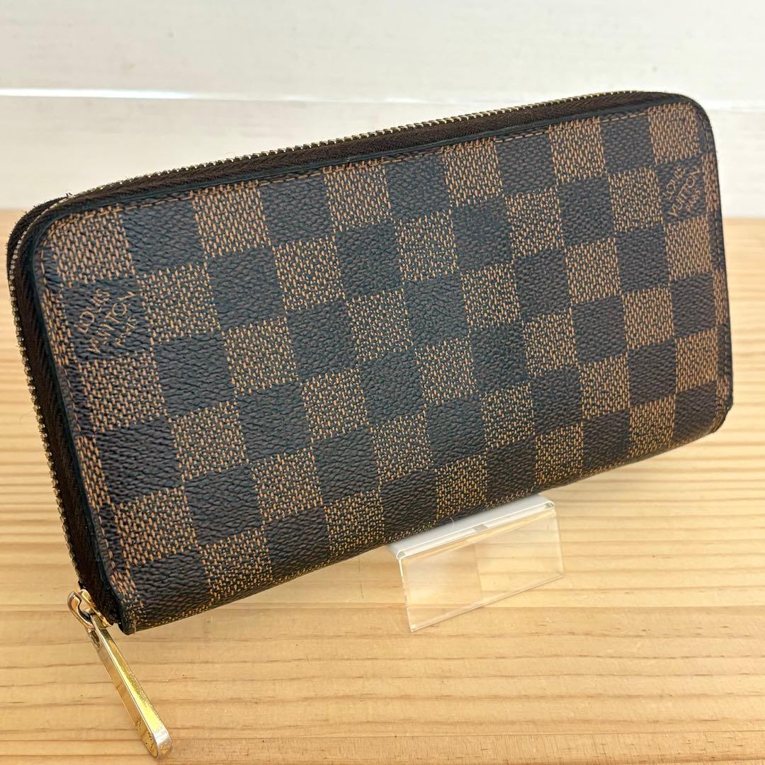 LOUIS VUITTON ルイヴィトン　長財布　ダミエ　ジッピーウォレット