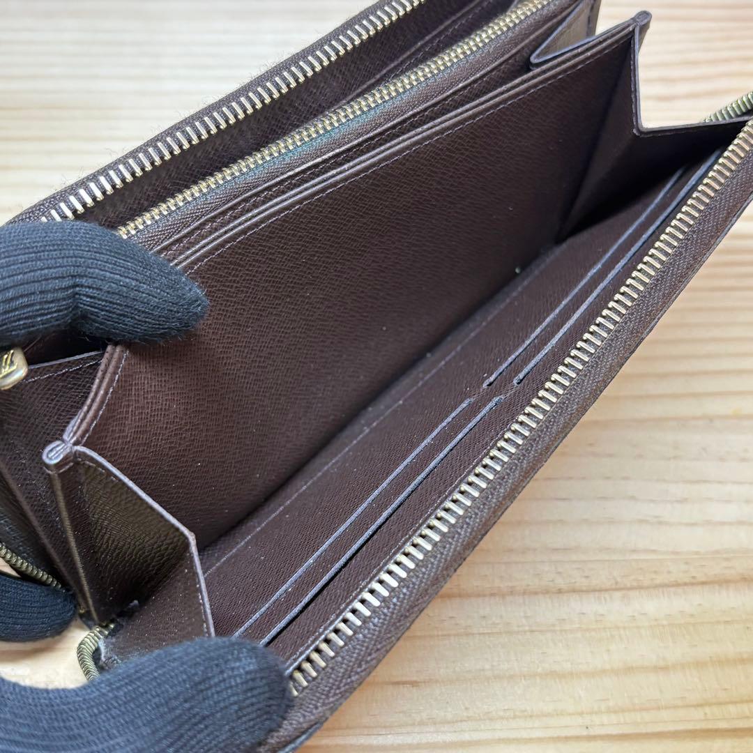LOUIS VUITTON ルイヴィトン　長財布　ダミエ　ジッピーウォレット