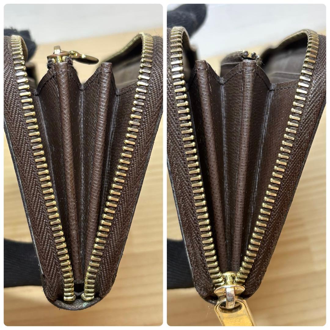 LOUIS VUITTON ルイヴィトン　長財布　ダミエ　ジッピーウォレット