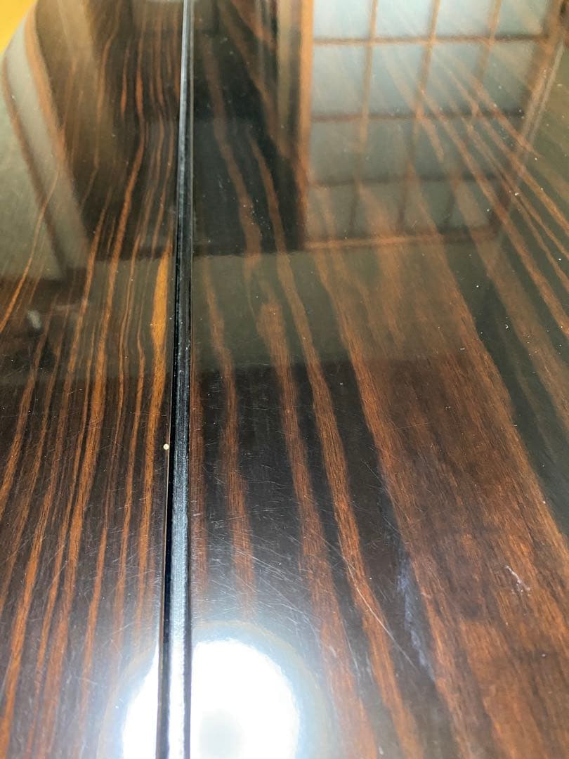 Masashi Fukunishi黒檀　座敷机　座卓