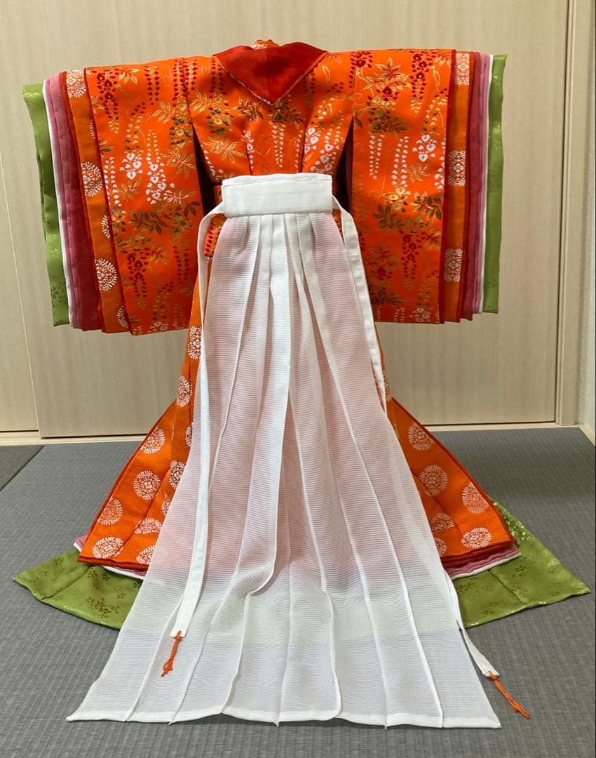 sdドール用着物　十二単衣