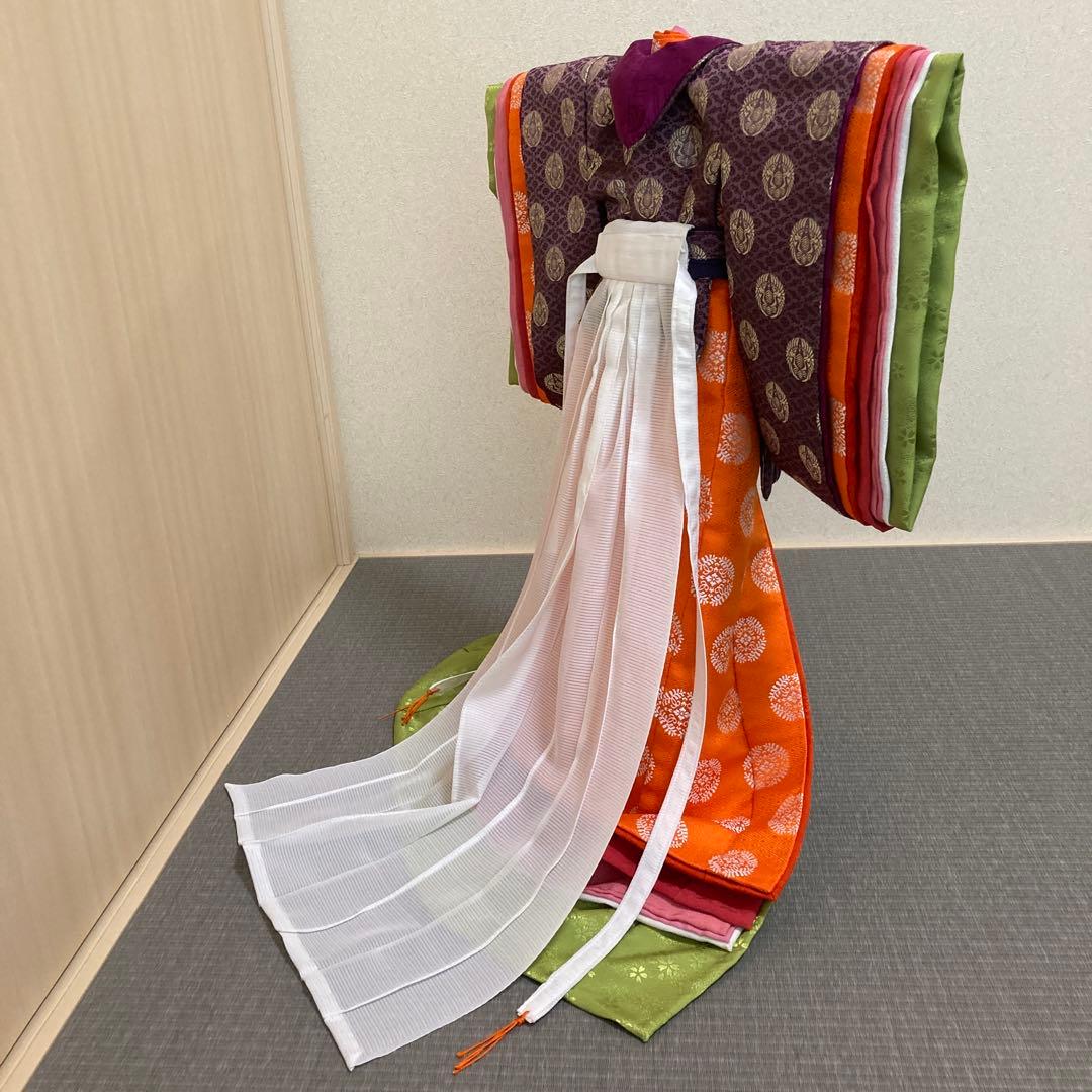 sdドール用着物　十二単衣