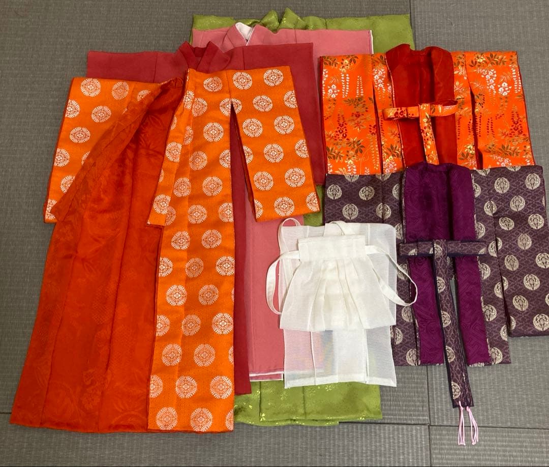 sdドール用着物　十二単衣