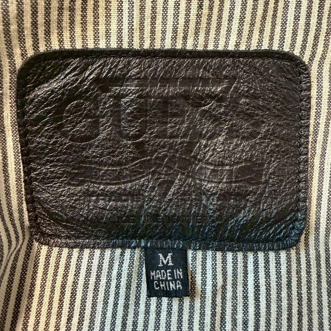 ゲス USA リアルレザー本革トラッカージャケットライダース　M〜L