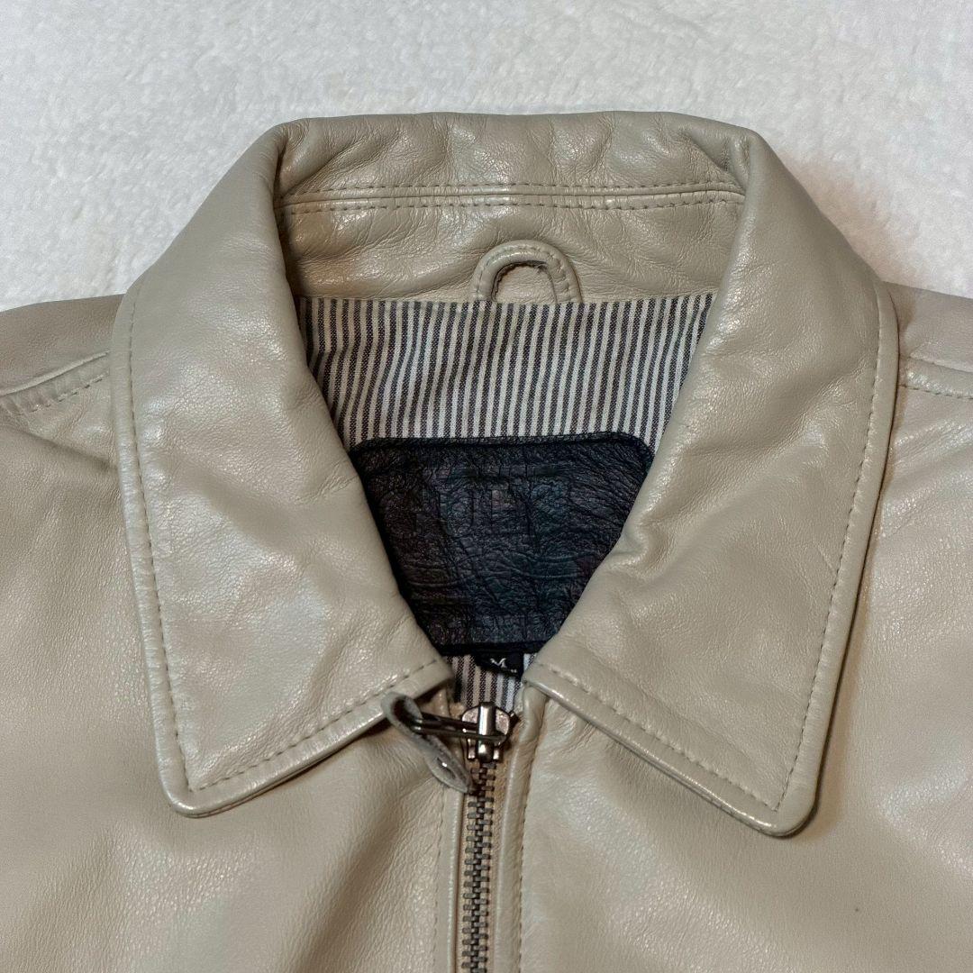 ゲス USA リアルレザー本革トラッカージャケットライダース　M〜L