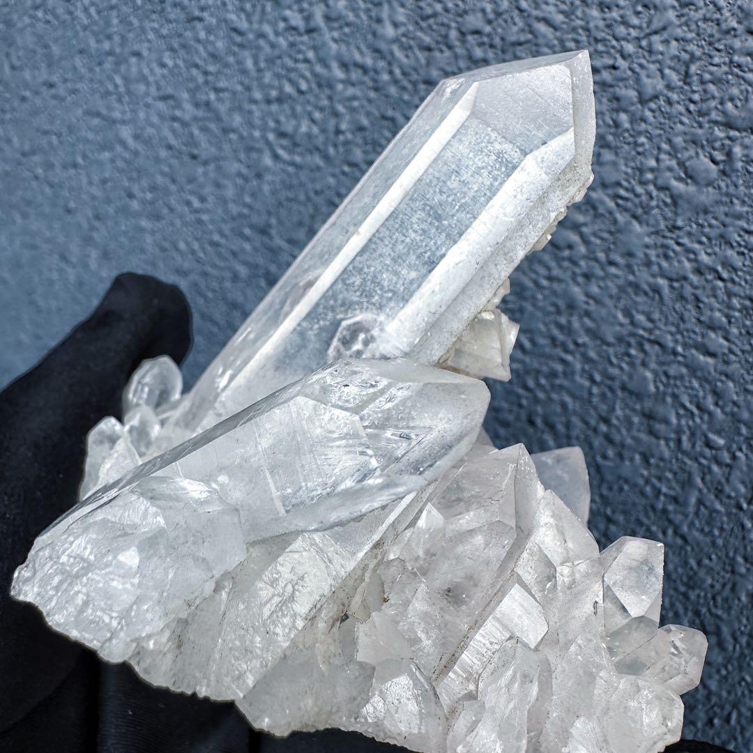 爆レア❗️浄化❗️レインボー☆超強いパワー ヒマラヤ クラスター 天然石A1352