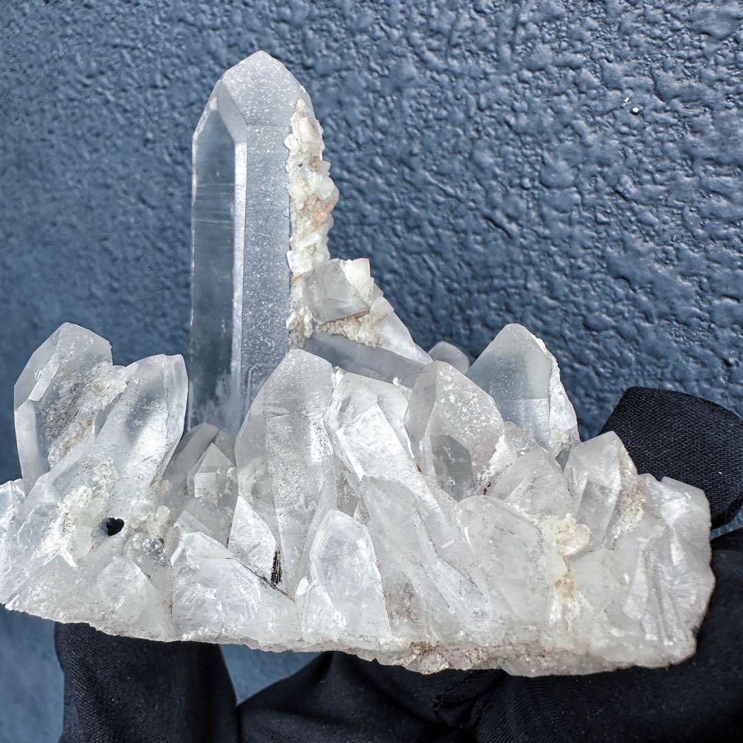 爆レア❗️浄化❗️レインボー☆超強いパワー ヒマラヤ クラスター 天然石A1352