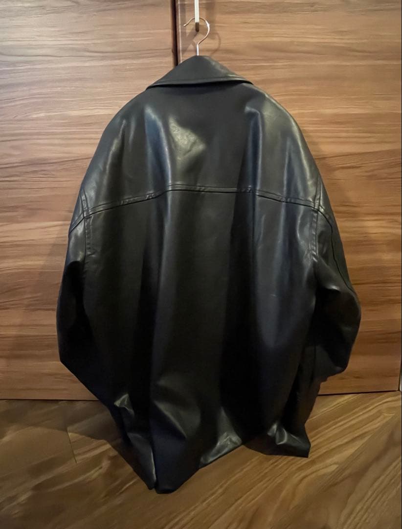 STYLE MIXER フェイクレザージャケット