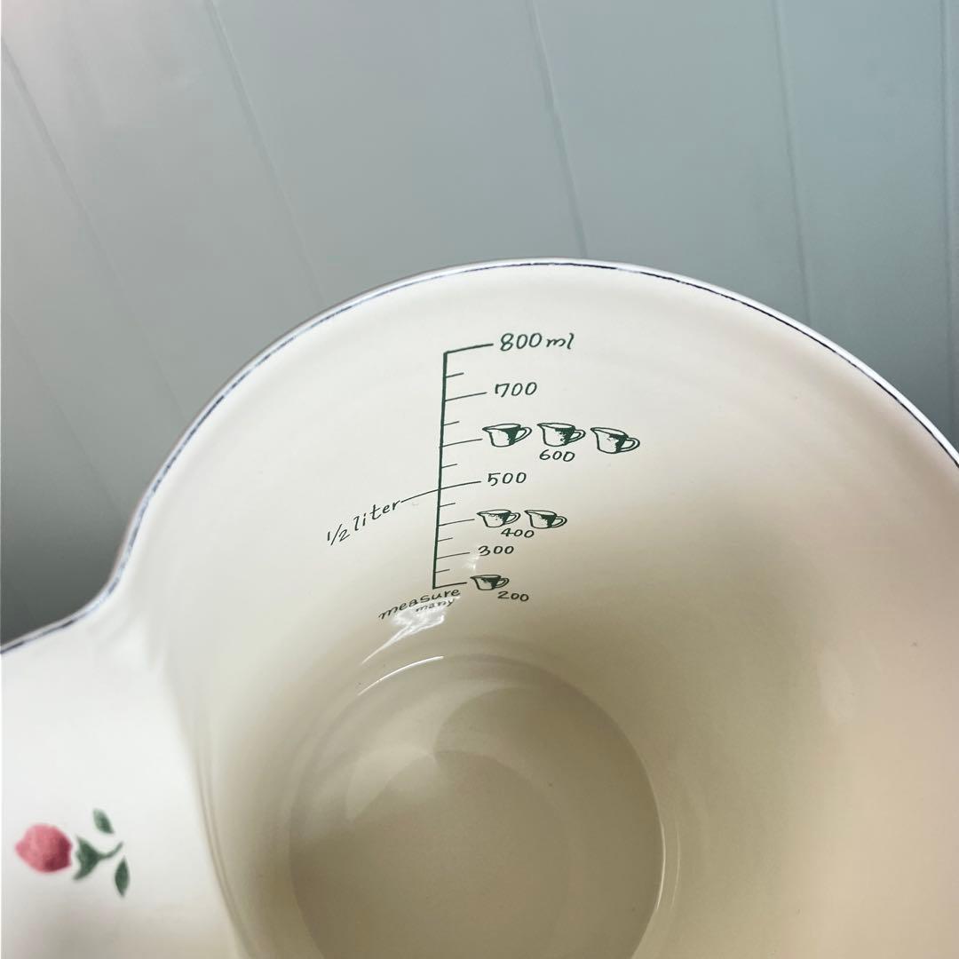 【希少✨】マニーローズ　計量カップ2個&計量スプーン　セット♪ ホーロー製