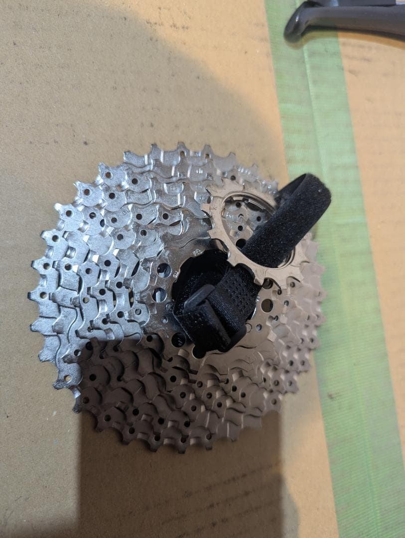 SHIMANO SORA レバー、FD、CSセット