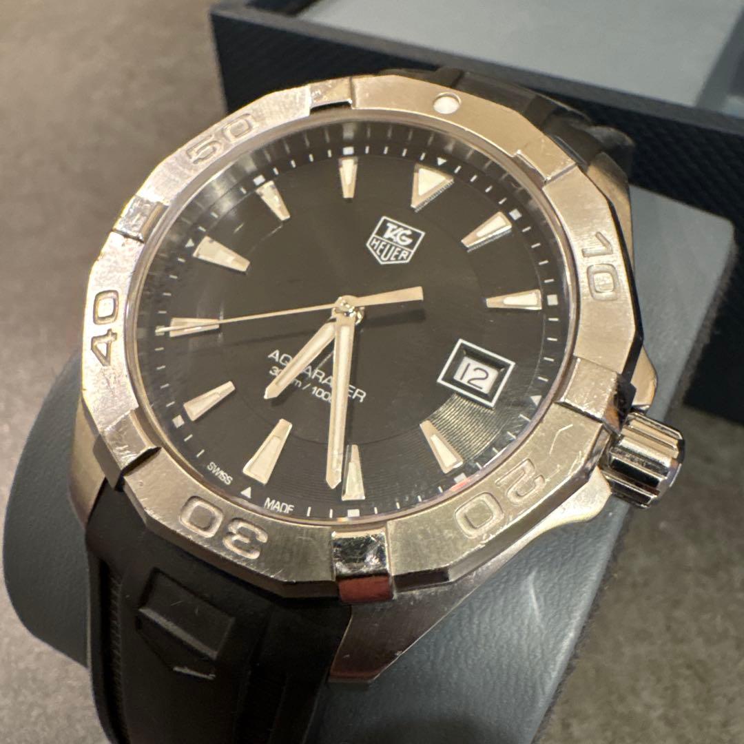 最終値下げTAG Heuer Aquaracer ブラック