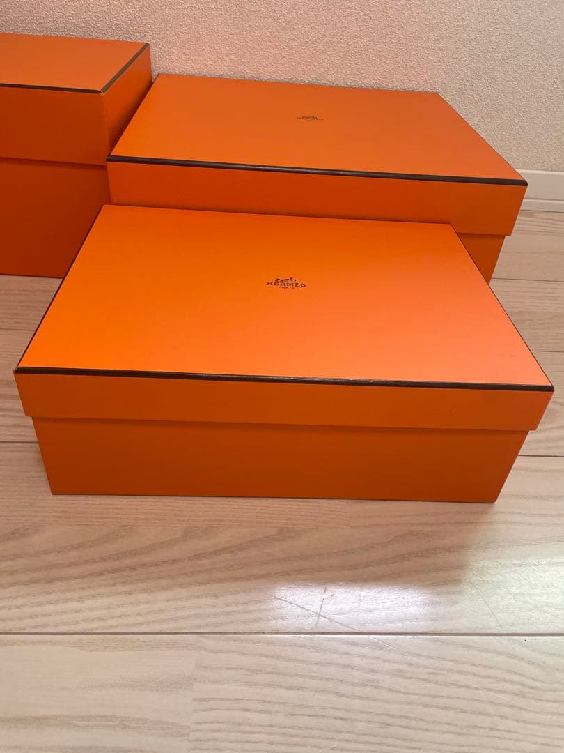 エルメス　フタ付きボックス 3個セット