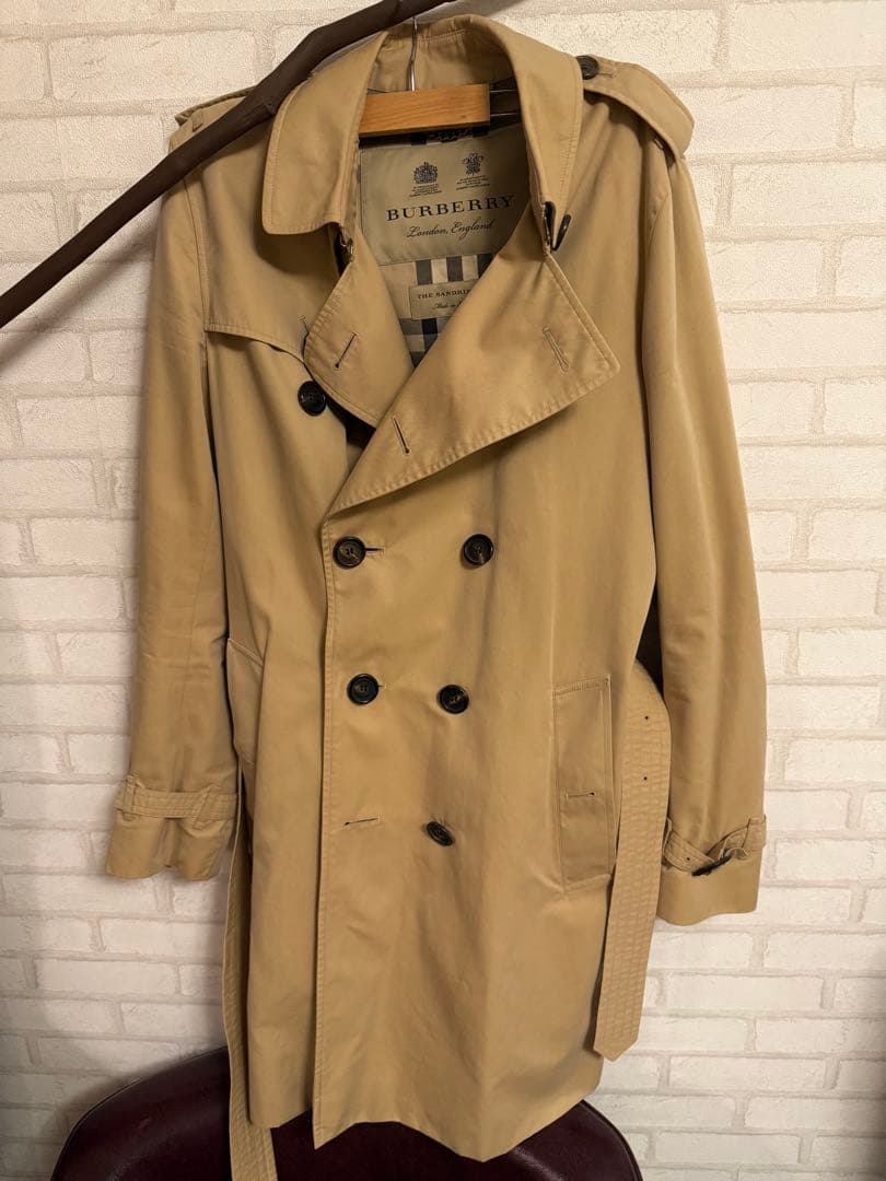 タ*ー様 BURBERRY バーバリートレンチコート 英国製 ベージュ サイズ5
