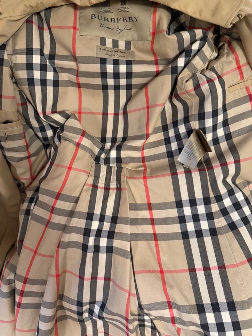 タ*ー様 BURBERRY バーバリートレンチコート 英国製 ベージュ サイズ5