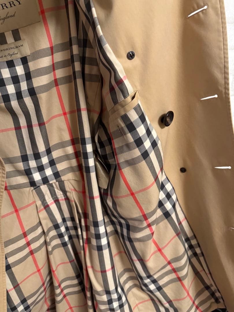 タ*ー様 BURBERRY バーバリートレンチコート 英国製 ベージュ サイズ5