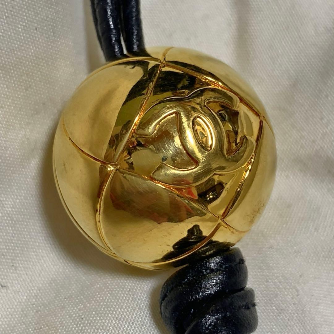 ヴィンテージ★CHANEL スーパーモデルバッグ　ボストン　キャビアスキン　黒