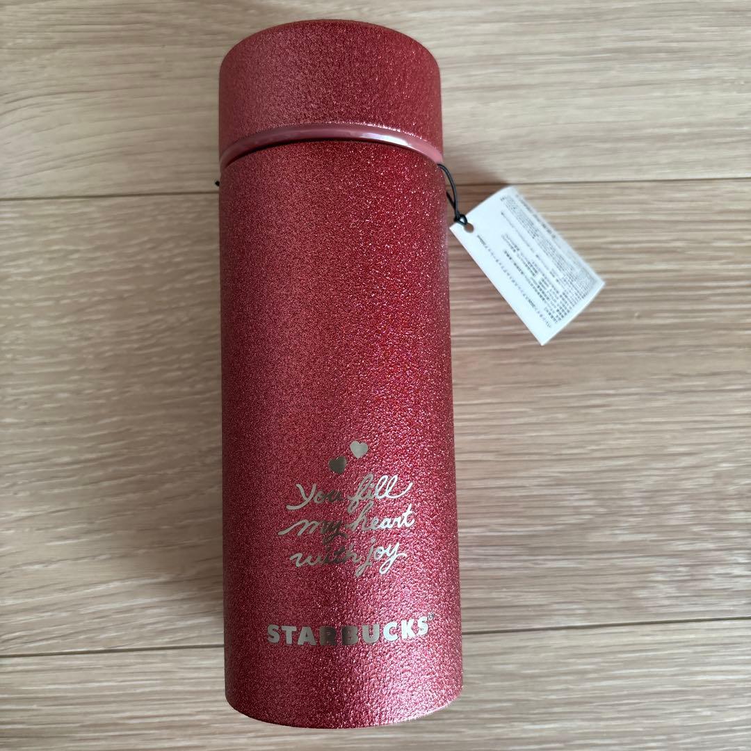 スタバ　バレンタイン2026 ステンレスボトル、ファーポーチキャット