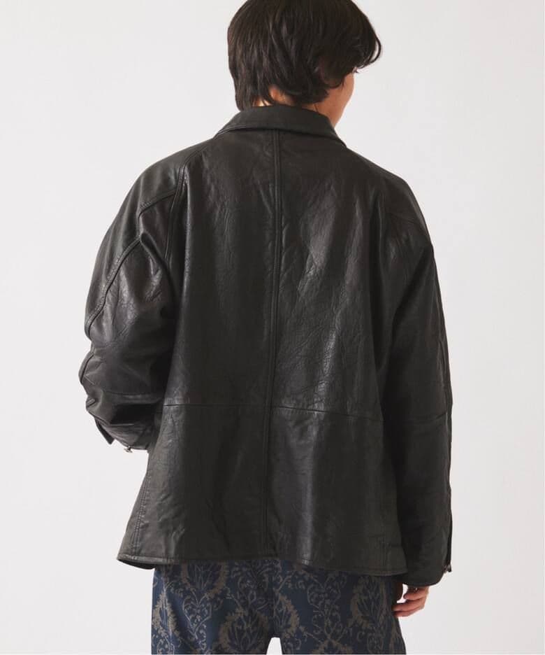 JOURNALSTANDARD relume ゴートレザーカバーオール　Lサイズ