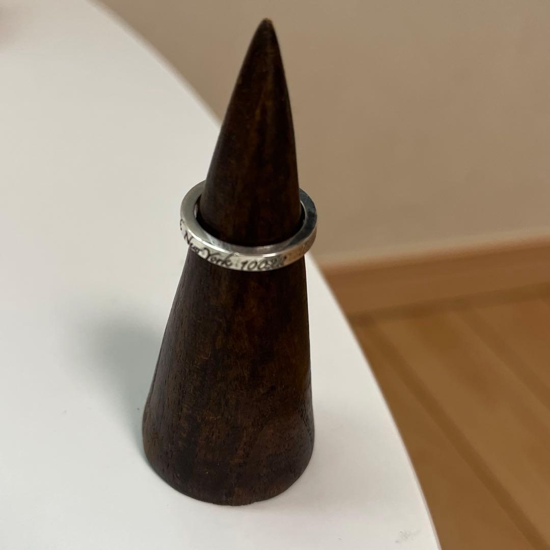 ティファニー　ノーツナローリング　9号 シルバー　925