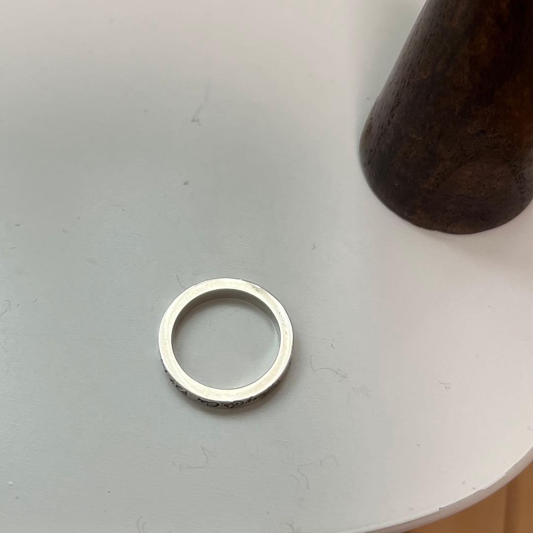 ティファニー　ノーツナローリング　9号 シルバー　925