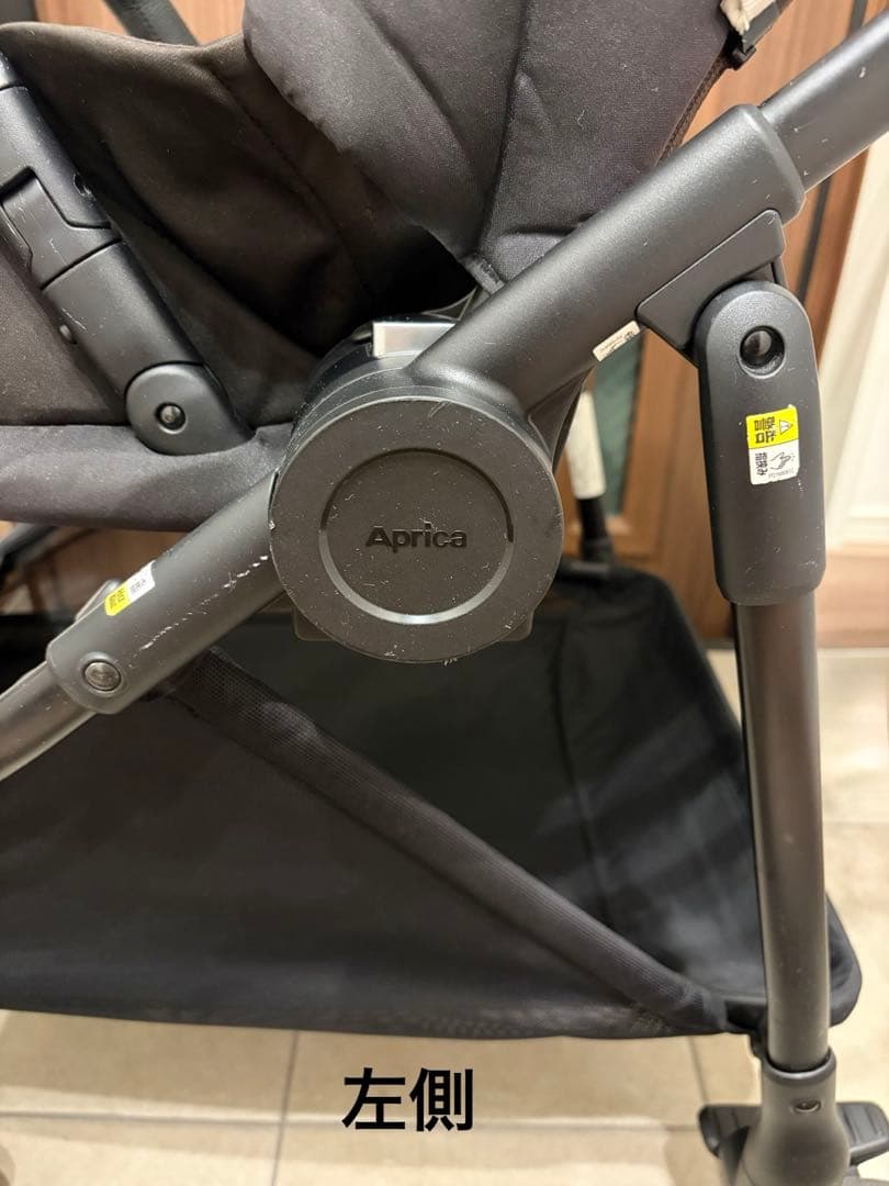 まる子:)【⭐︎純正レインカバー付⭐︎】アップリカ　ルーチェフリー ベージュ