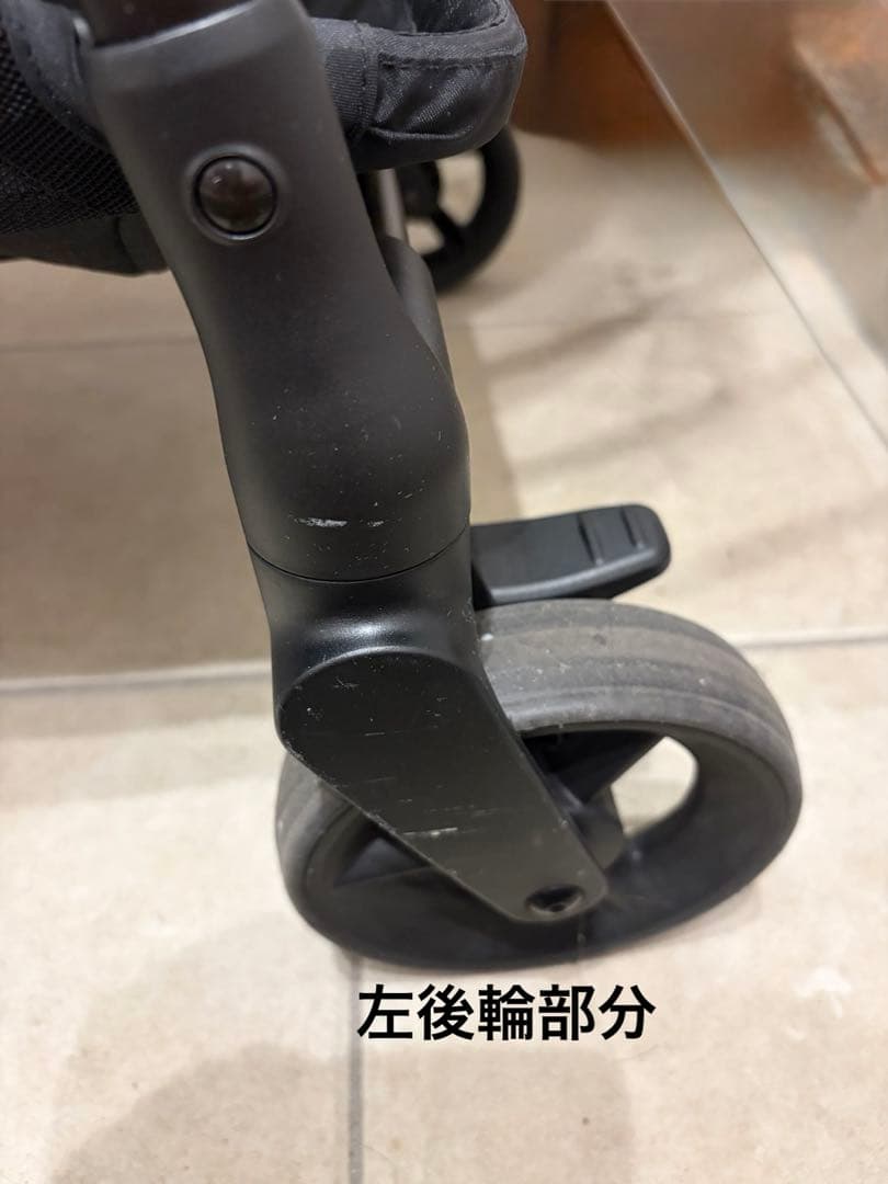 まる子:)【⭐︎純正レインカバー付⭐︎】アップリカ　ルーチェフリー ベージュ