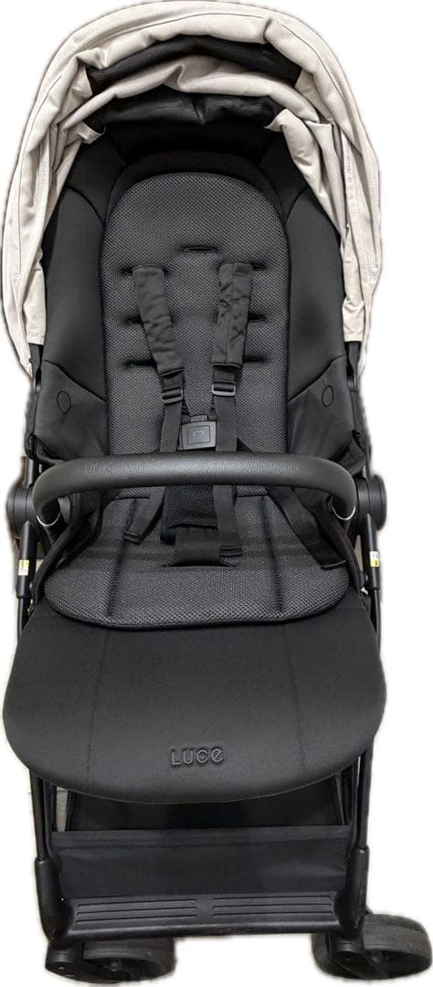 まる子:)【⭐︎純正レインカバー付⭐︎】アップリカ　ルーチェフリー ベージュ