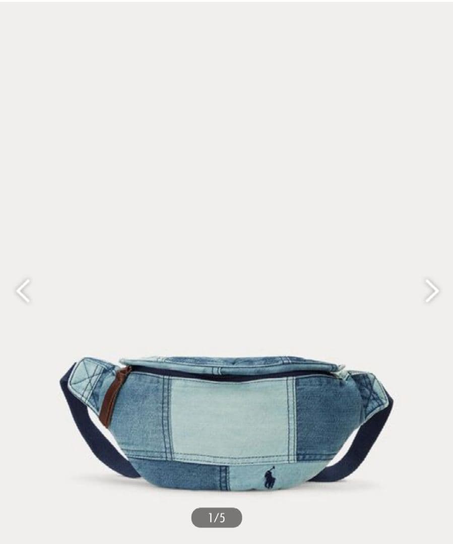 激安☆人気☆Polo Ralph Lauren デニムボディバッグ