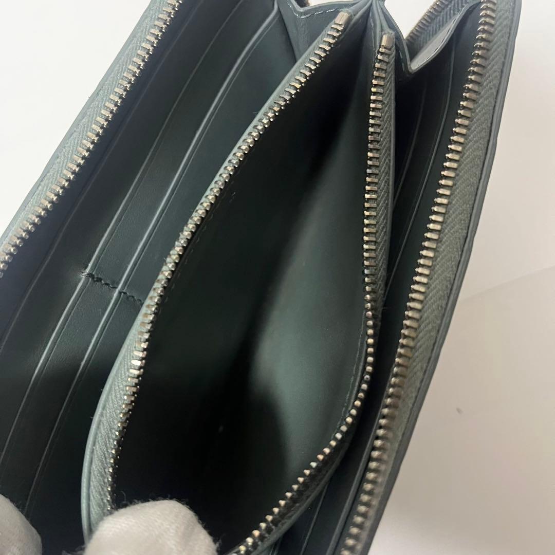 BOTTEGAVENETA マキシイントレチャート　長財布　ラウンドジップ