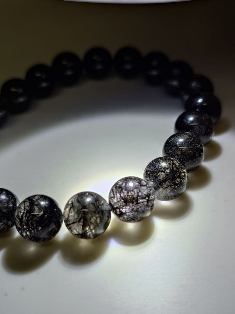 ブラックルチルブレスレット