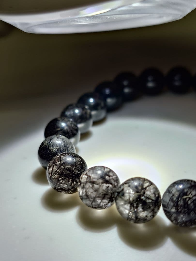 ブラックルチルブレスレット