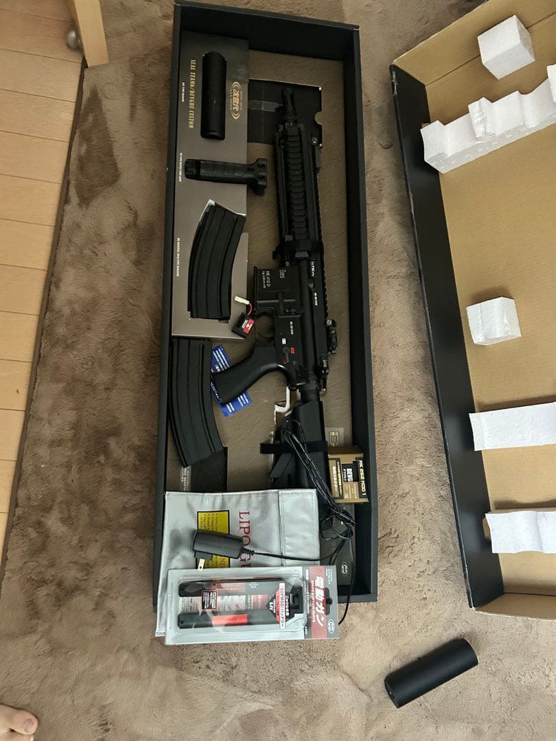 南*梅様 東京マルイ次世代電動ガン HK416D DEVGRUカスタム 引退まと