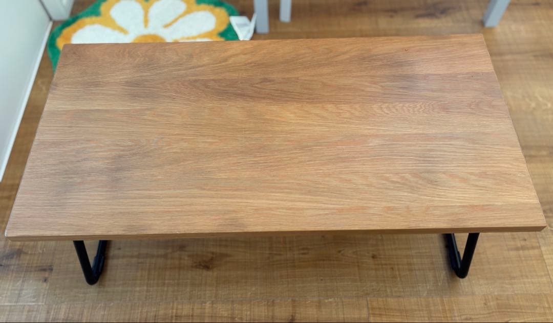 無印良品／折りたたみローテーブル／幅90cm