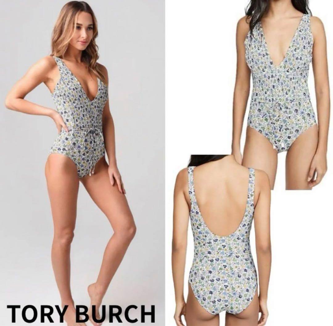 【新品・タグ付き】TORY BURCH 水着 スモックワンピース 水着