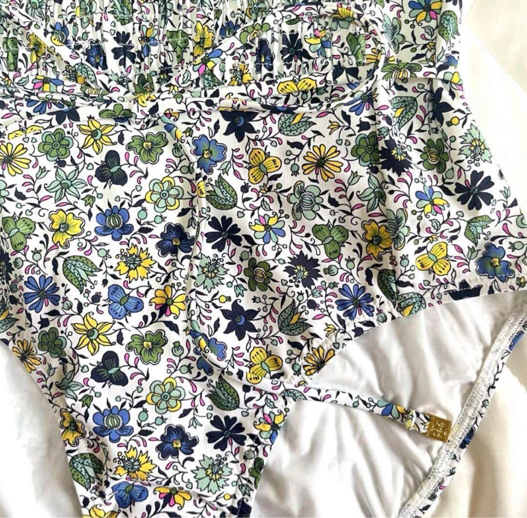 【新品・タグ付き】TORY BURCH 水着 スモックワンピース 水着