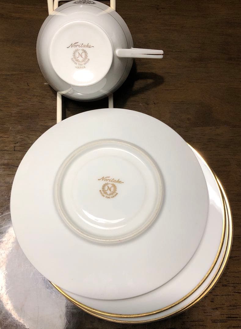 未使用　NIKKOボーンチャイナ　15点セット　➕　おまけ(ノリタケカップ他)
