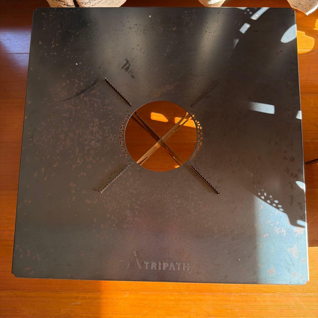 トリパスプロダクツ グルグルファイアL焚き火台 オプション、収納バッグ付き