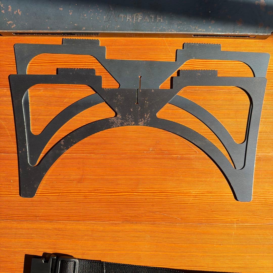 トリパスプロダクツ グルグルファイアL焚き火台 オプション、収納バッグ付き