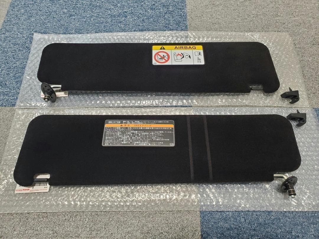200系 ハイエース ダークプライム２ トヨタ純正 サンバイザー ワイドボディ