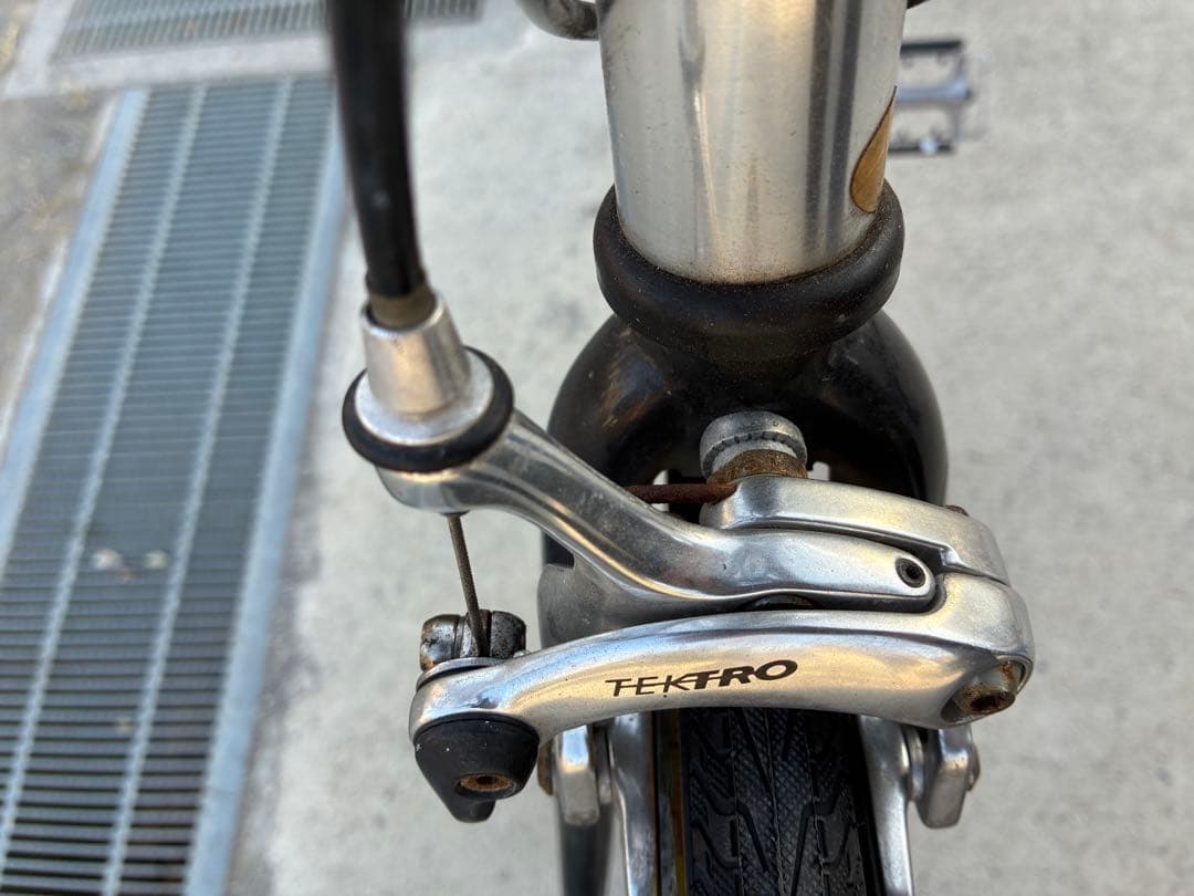 【GIANT MR4】折りたたみ 自転車 24インチ シルバータイヤ交換済