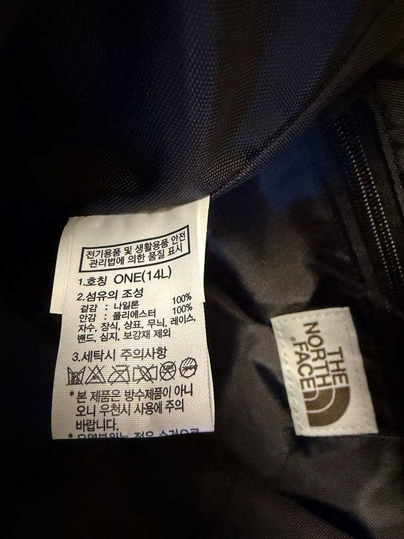 THE NORTH FACE ブラック リュック　ショルダーバッグ 2way